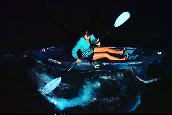 Merritt Island Bioluminescent Clear-Bottom Kayak Tour — Night Paddle Through Glowing Waters photo 2