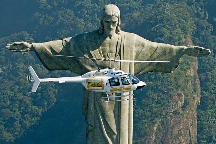 Rio Helicopter Tour: Private & Shared Flights Over Christ the Redeemer and Sugarloaf