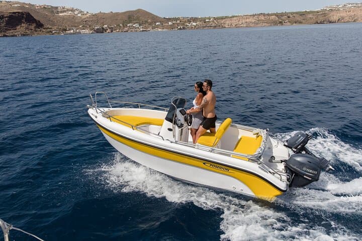 Santorini Self-Drive Boat Rental from Vlychada — No License Needed photo 6
