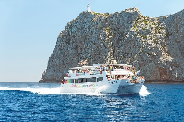 Cape Formentor Boat Trip: Lighthouse Cruise & Formentor Beach Swim from Alcudia