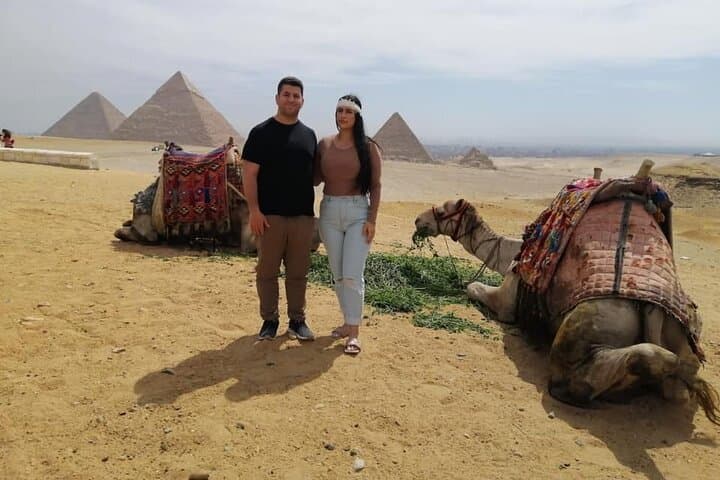 Private Giza Pyramids and Saqqara Day Tour from Cairo — Sphinx, Step Pyramid & Memphis photo 3