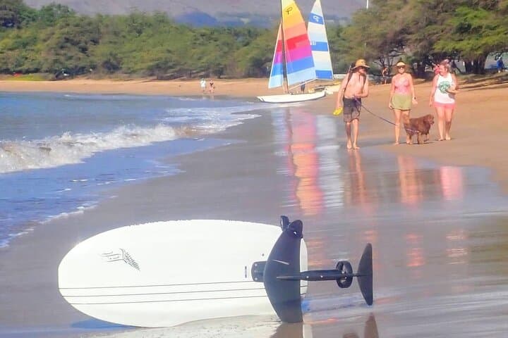 E‑Foil Rides & Lessons at Sugar Beach (Maalaea Bay) — Maui Electric Foilboard Sessions photo 3