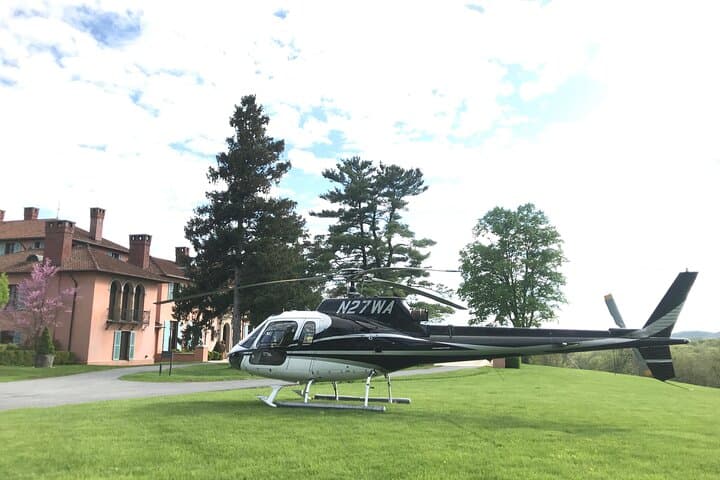 Helicopter Engagement to Glenmere Mansion: Private NYC-to-Hudson-Valley Proposal