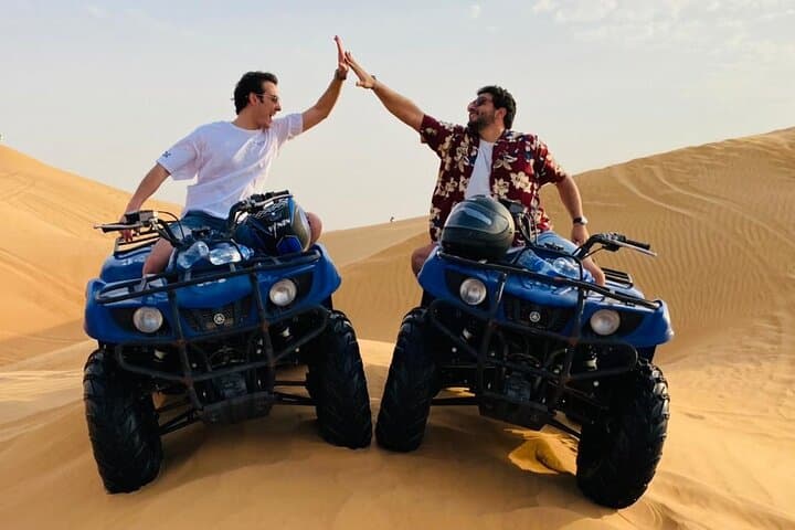 Dubai Desert Quad Bike Safari: Half-Day Quad Ride, Sandboarding & Camel Experience photo 6