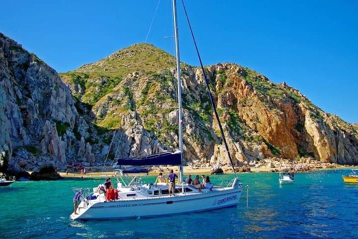 Sail & Snorkel Cabo: 3-Hour Arch to Pelican’s Rock Cruise with Lunch and Open Bar photo 2