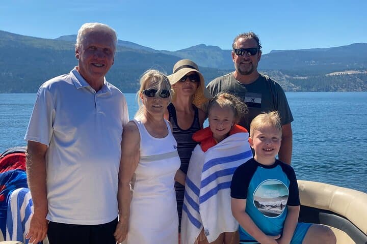 Okanagan Lake Private Pontoon Cruise: 3-Hour Captained Charter in Kelowna photo 5
