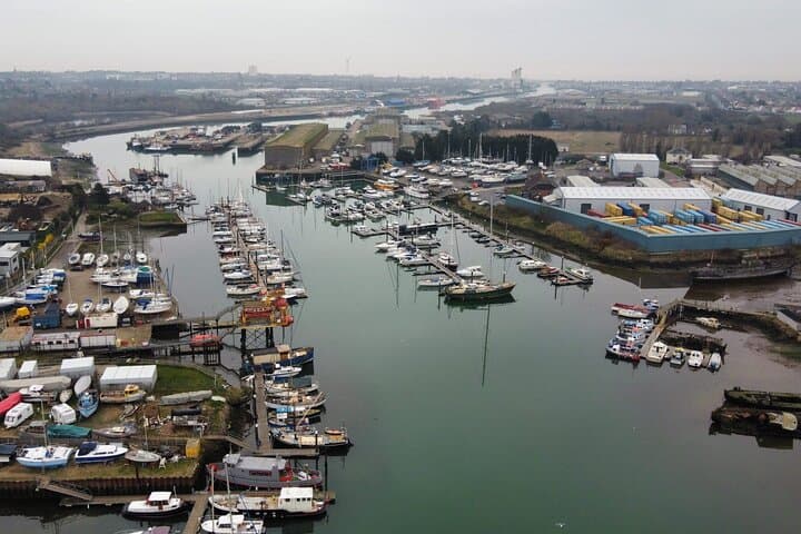 Lowestoft Harbour Tour: Scenic Lake Lothing Cruise & Working Port Wrecks