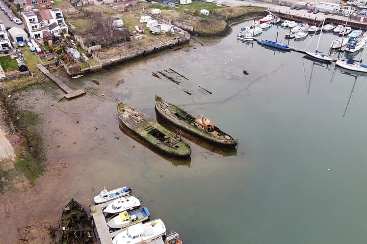Lowestoft Harbour Tour: Scenic Lake Lothing Cruise & Working Port Wrecks photo 2