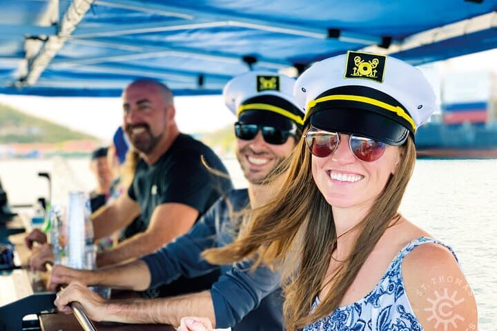 St. Thomas Cycleboats to Honeymoon Beach — Water Island Party & Swim Trip photo 3