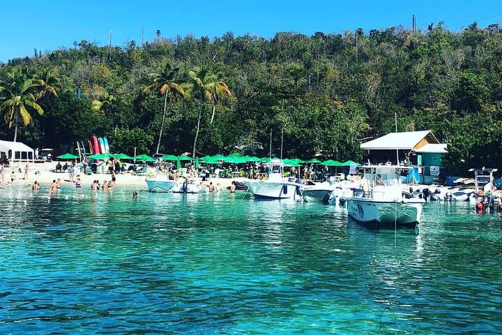 St. Thomas Cycleboats to Honeymoon Beach — Water Island Party & Swim Trip photo 5