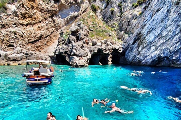 Capri & Blue Grotto Half-Day Boat Tour from Sorrento