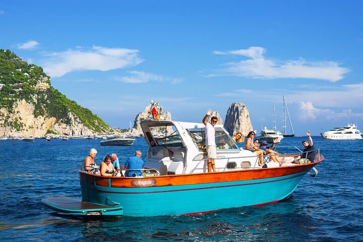 Capri & Blue Grotto Half-Day Boat Tour from Sorrento photo 3