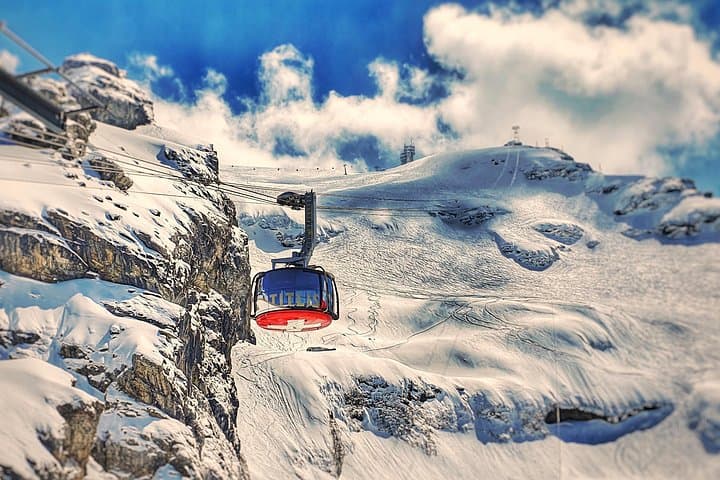 Private Day Trip to Mount Titlis Glacier World from Zürich — Cablecar, Ice Cave & Suspension Bridge photo 1