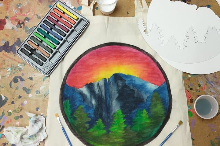 Paint Your Own Colorado Tote: Inktense Bag Class in Estes Park