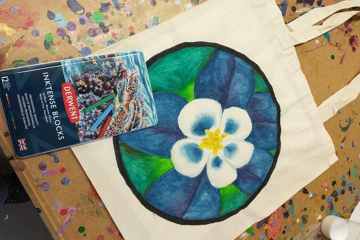 Paint Your Own Colorado Tote: Inktense Bag Class in Estes Park photo 4
