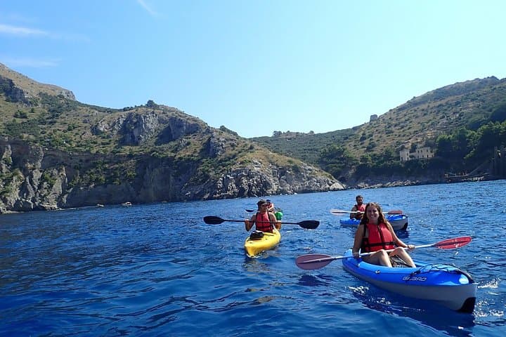 Kayak the Ulysses Route: Sirens, Caves & Bay of Ieranto — 4‑Hour Tour from Marina del Cantone photo 1