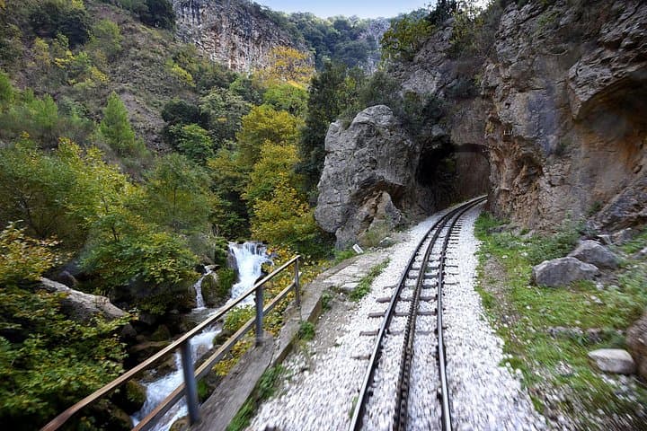 Vouraikos Gorge & Cave of the Lakes: Rack Railway Day Trip from Athens
