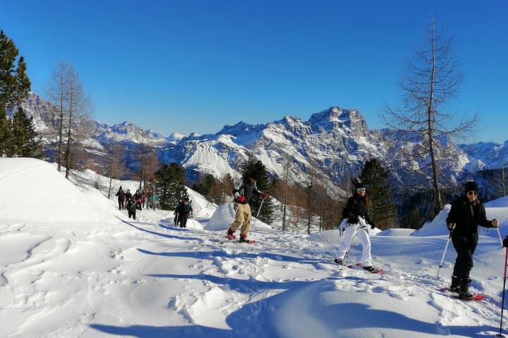Snowshoe to the Cinque Torri: Guided Winter Hike in the Dolomites photo 3