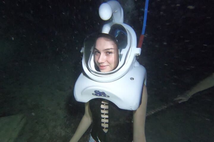 Sea Trek Night Dive in Cozumel: Walk the Ocean Floor After Dark photo 2