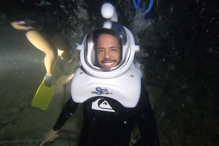 Sea Trek Night Dive in Cozumel: Walk the Ocean Floor After Dark photo 4