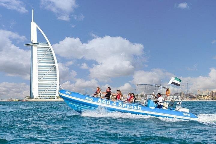 Dubai Speedboat Tour: 90-Min Sightseeing Around Palm Jumeirah & Burj Al Arab photo 2