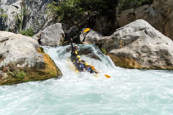 Multi-Adventure on Croatia's Cetina River: Rafting, Canyoning & Cliff Jumps