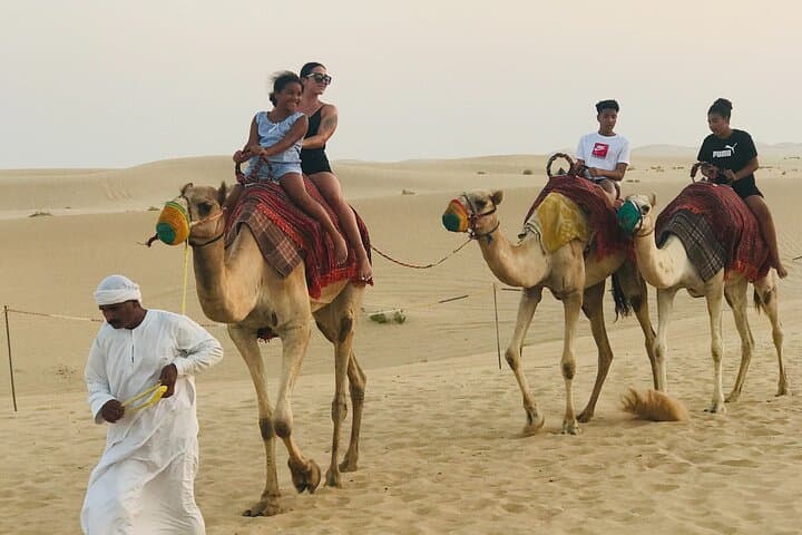 Abu Dhabi Morning Desert Safari: Dune Bashing, Sandboarding & Camel Ride photo 5