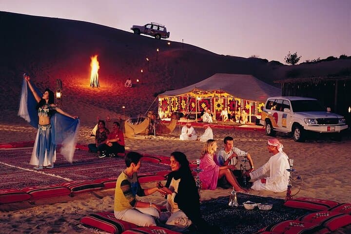 Evening Desert Safari in Dubai: Dune Bashing, BBQ Dinner & Cultural Show photo 3