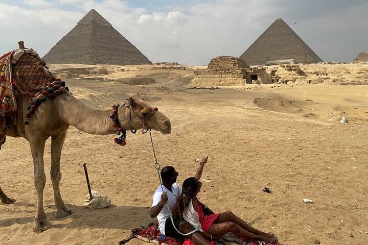 Full-Day Private Tour: Giza Pyramids, Sphinx & Egyptian Museum with Camel Ride photo 3