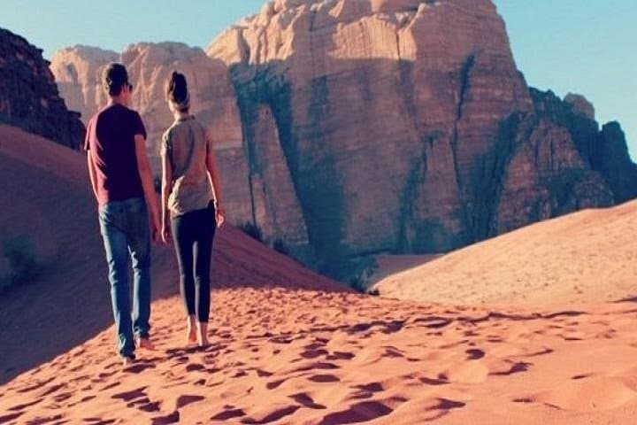Petra and Wadi Rum Day Trip from Aqaba: Treasury, Monastery & Wadi Rum Jeep Tour photo 2