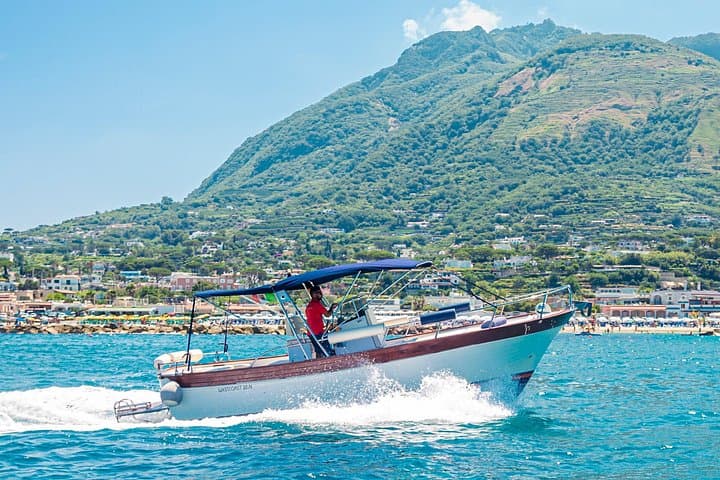 Private Gozzo Boat Tour Around Ischia: Sant'Angelo, Thermal Springs & Swim Bays photo 1