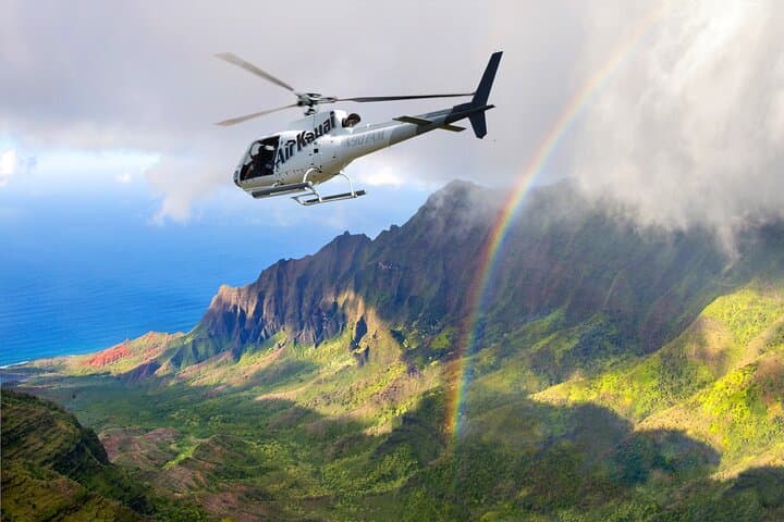 Doors-Off Helicopter Tour Over Kauai — Napali Coast, Waimea Canyon & Jurassic Falls photo 1