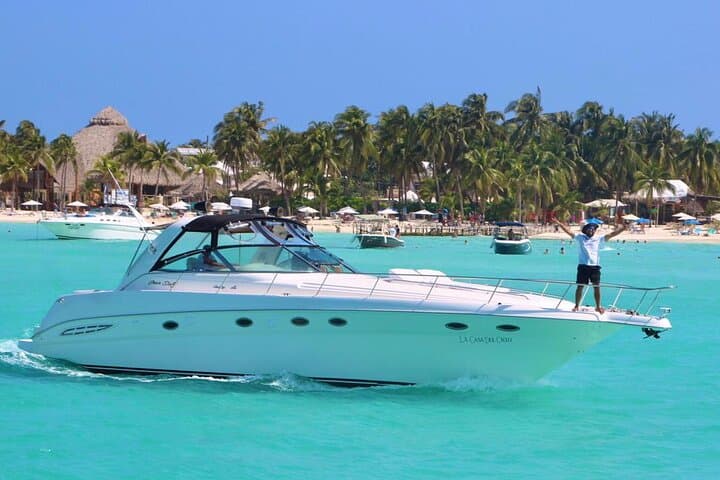 Charter the SeaRay: 48ft Private Yacht to Isla Mujeres and Cancun Bay photo 1