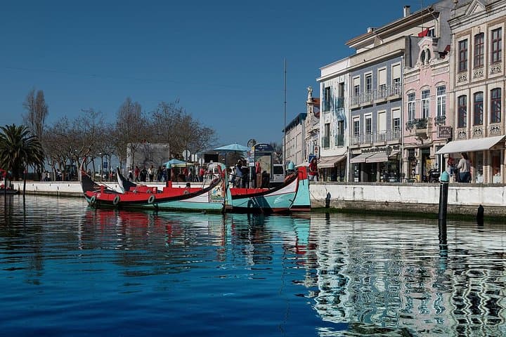 Glide the Moliceiro: 45-Minute Classic Boat Tour on the Ria de Aveiro