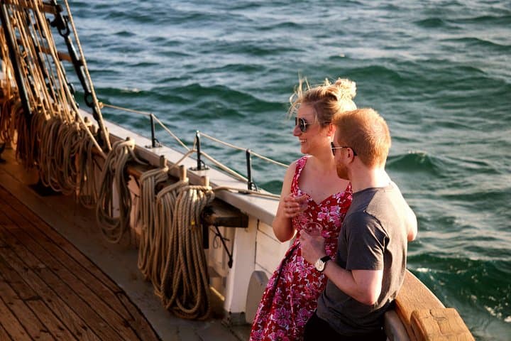 Sydney Harbour Tall Ship Wine & Canapés Evening Cruise: Sunset Sails & Harbour Views photo 3