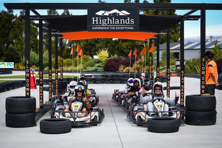 Highlands Motorsport Go-Karts — Cromwell Outdoor Karting Near Queenstown