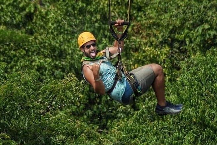 Montego Bay to Dunn's River Falls: Zipline, Horseback Ride & Waterfall Climb Combo photo 3