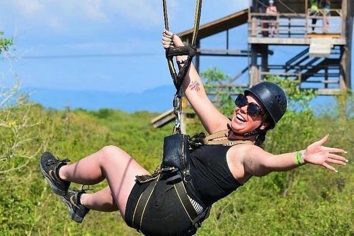 Montego Bay to Dunn's River Falls: Zipline, Horseback Ride & Waterfall Climb Combo photo 2
