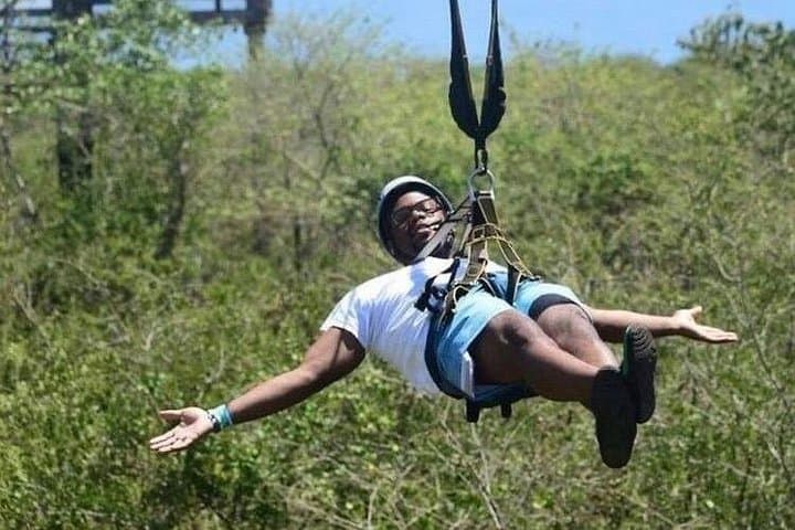 Montego Bay to Dunn's River Falls: Zipline, Horseback Ride & Waterfall Climb Combo photo 5