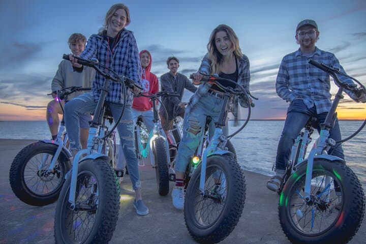 Exploring Door County by Sunset Glow Roll E-Bike: A Unique Twilight Adventure