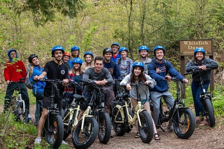 Cave Point Fat Tire E‑Bike Tour — Ice Caves, Coastal Cliffs & Whitefish Dunes in Door County photo 3