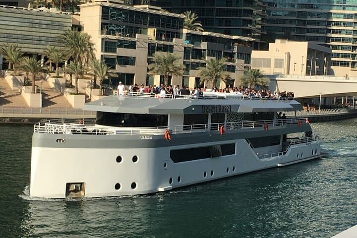 Dubai Luxury Mega-Yacht Dinner Cruise with International Buffet photo 4