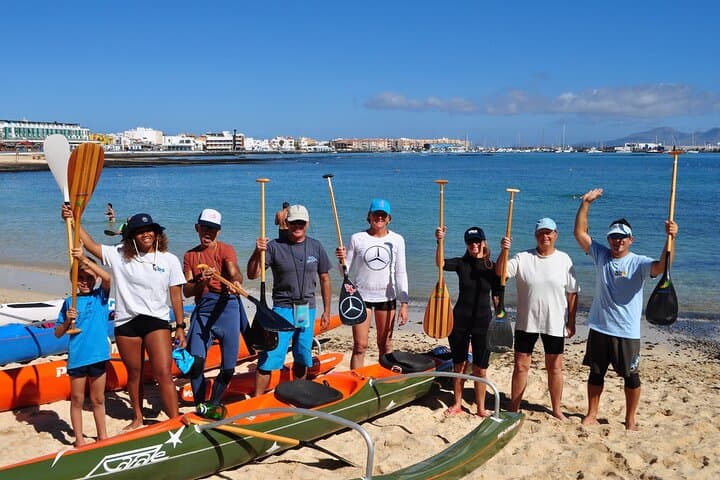 Hawaiian Canoe to Lobos Island — Corralejo Pirogue, Snorkel & Culture photo 4