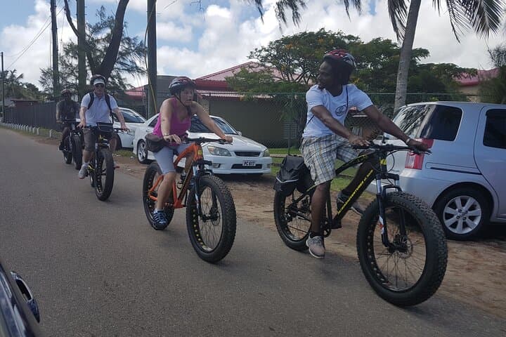 Sunset Coastal Bike Ride from Gros Islet to Pigeon Island photo 3