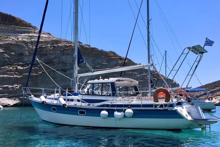 Private Romantic Sailing to Kleftiko: Half-Day Milos Cruise & Cave Swim photo 6