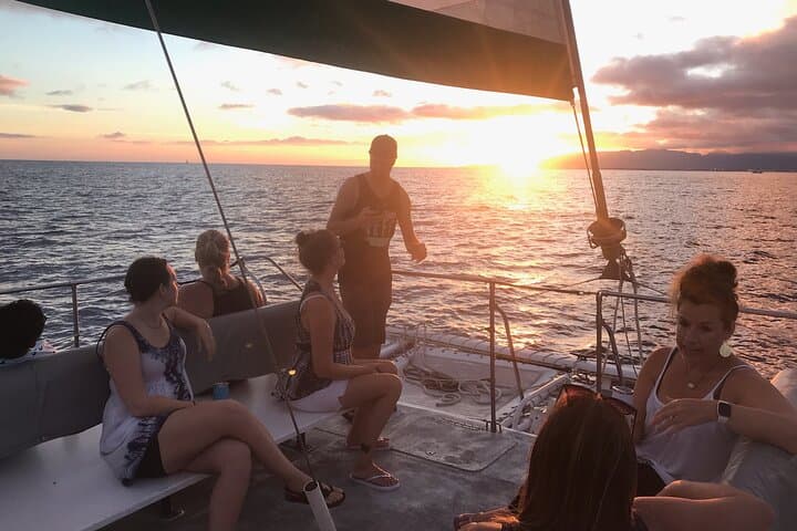 Waikiki Sunset Catamaran Cruise: Two-Hour Evening Sail from Honolulu