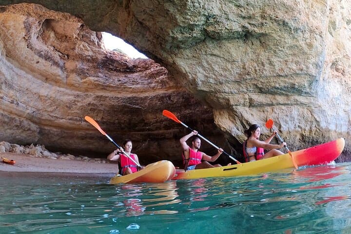 Kayak to Benagil Cave & Praia da Marinha: Portimão Guided Sea Tour photo 2