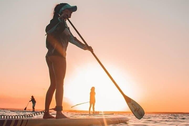 Bacalar Sunrise Paddle: Kayak & SUP Tour in the Lagoon of Seven Colors photo 6