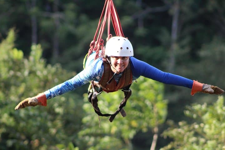 Bungee and Canopy Zipline Adventure near La Fortuna — 150m Bungee & 10-Platform Cloud Forest Canopy photo 4
