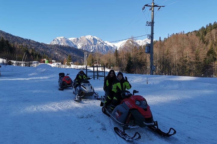 Thrilling Snowmobile Adventure Through Romania’s Carpathian Mountains photo 5